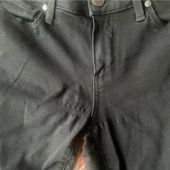 Paige Womens 27 Jeans Skyline Skinny Black Pants Slim Career Work Stretch Denim - Picture 11 of 11